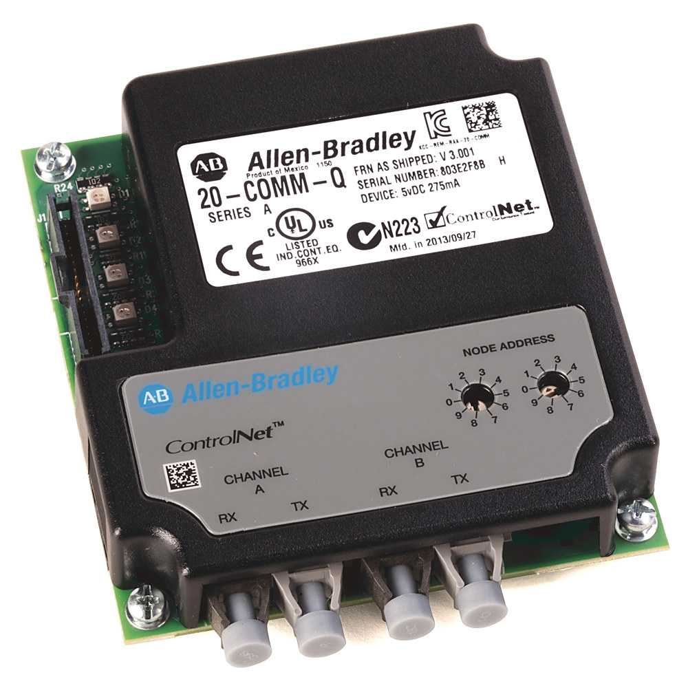 Variable frequency drive Allen-Bradley model 20-COMM-Q,  Part number 20-COMM-Q