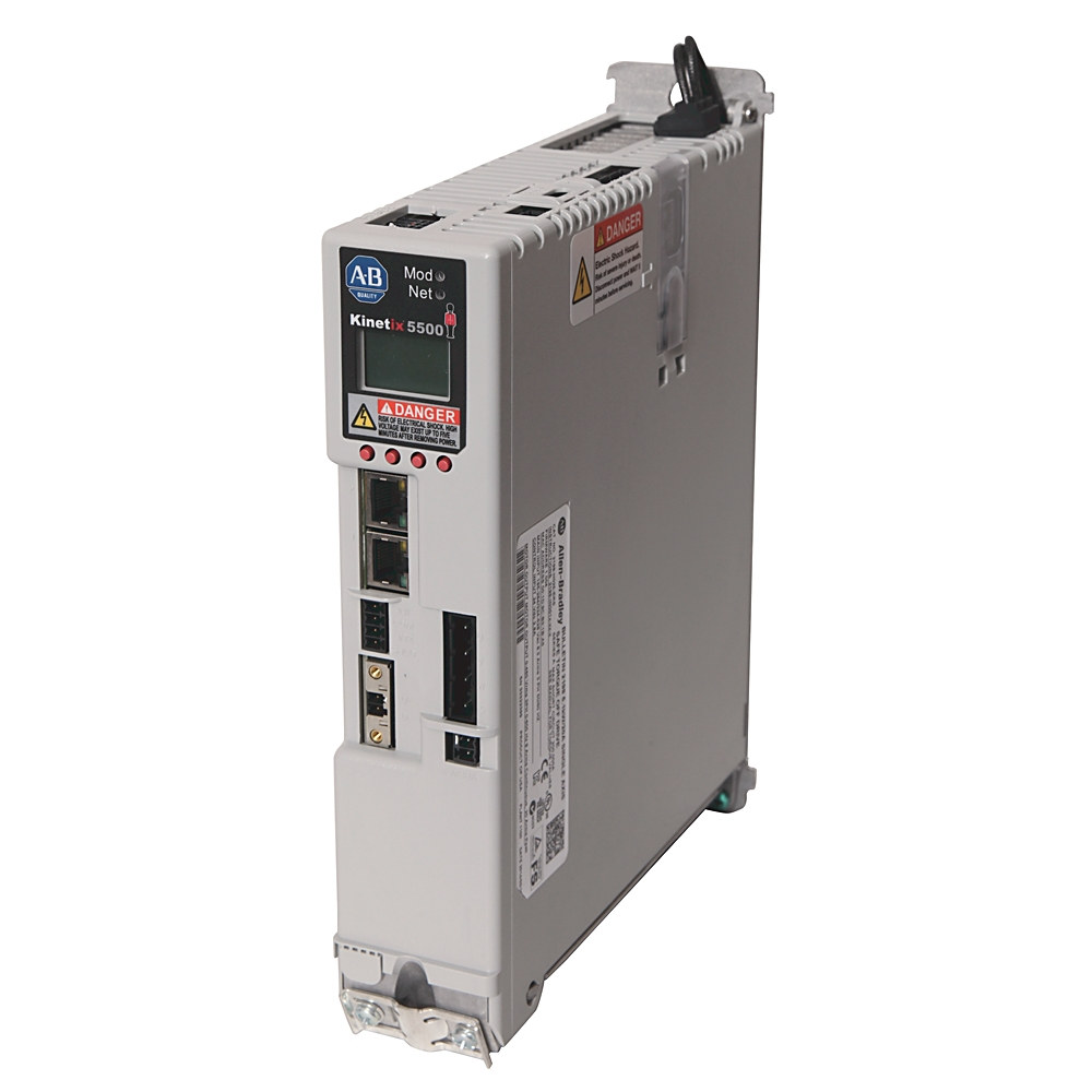 Industrial servo drive Allen-Bradley model 2198-H025-ERS,  Part number 2198-H025-ERS