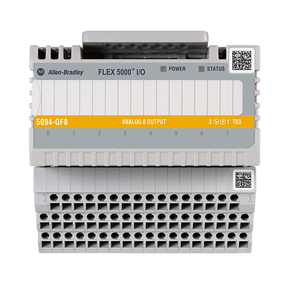 ماژول خروجی آنالوگ Allen-Bradley مدل 5094-OF8، پارت‌نامبر 5094-OF8
