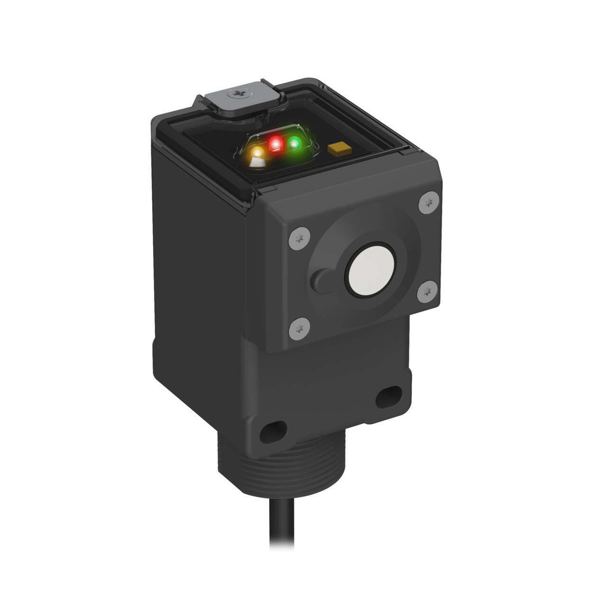 Ultrasonic sensor Banner Engineering model Q45ULIU64ACR,  Part number Q45ULIU64ACR