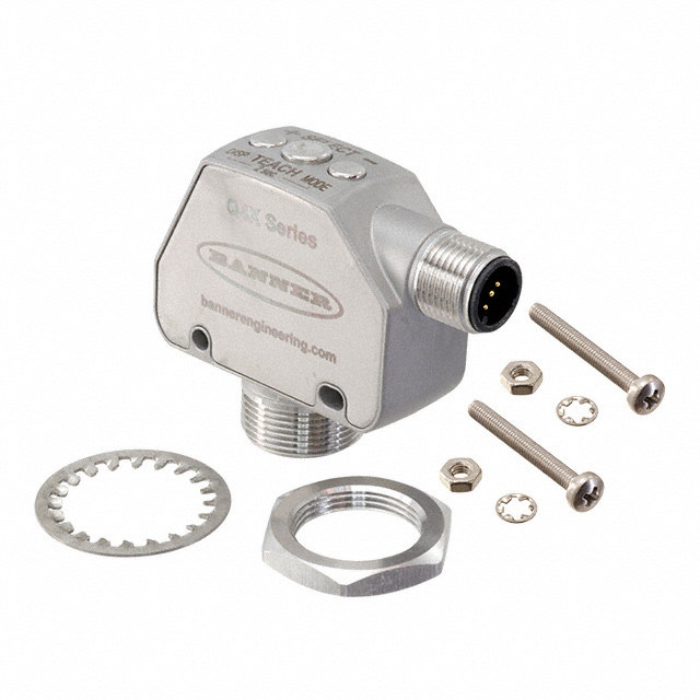 Photoelectric sensor Banner Engineering model Q4XTBCOD300-Q8,  Part number Q4XTBCOD300-Q8