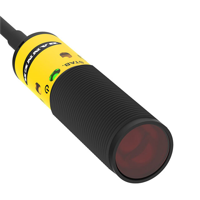 Photoelectric sensor Banner Engineering model S18-2VPLP-5M,  Part number S18-2VPLP-5M