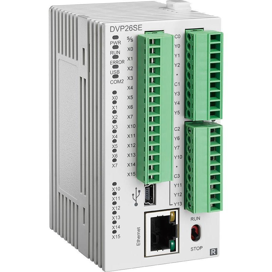 کنترلر PLC صنعتی Delta مدل DVP26SE11S، پارت‌نامبر DVP26SE11S