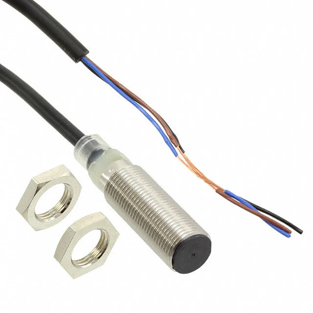 Proximity sensor Omron model E2B-M12KS04-WP-B1 5M,  Part number E2B-M12KS04-WP-B1 5M