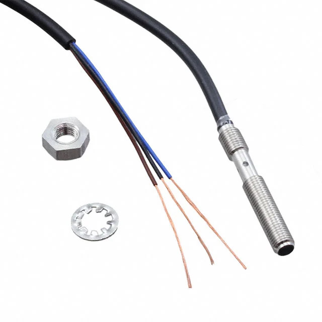 Proximity sensor Omron model E2E-S04SR8-WC-C1 2M,  Part number E2E-S04SR8-WC-C1 2M