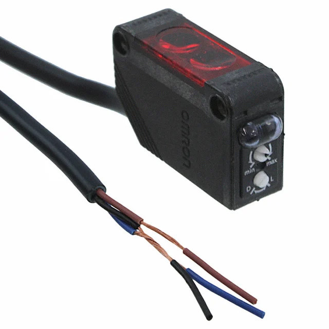 سنسور فوتوالکتریک Omron مدل E3Z-D81، پارت‌نامبر E3Z-D81