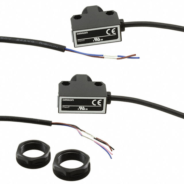سنسور فوتوالکتریک Omron مدل E3Z-FTP11 2M، پارت‌نامبر E3Z-FTP11 2M