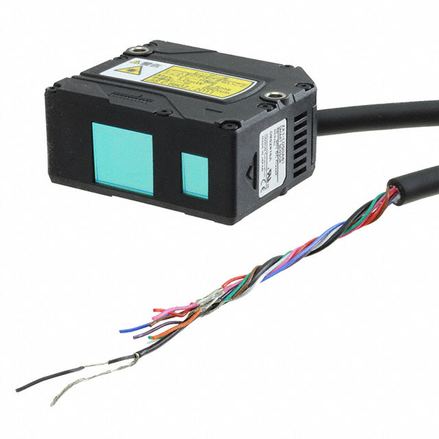 Photoelectric sensor Omron model ZX1-LD50A61 5M, Part number ZX1-LD50A61 5M