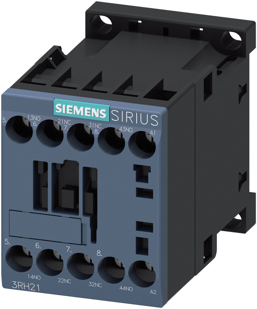 Industrial contactor Siemens model 3RH21221AK60,  Part number 3RH21221AK60