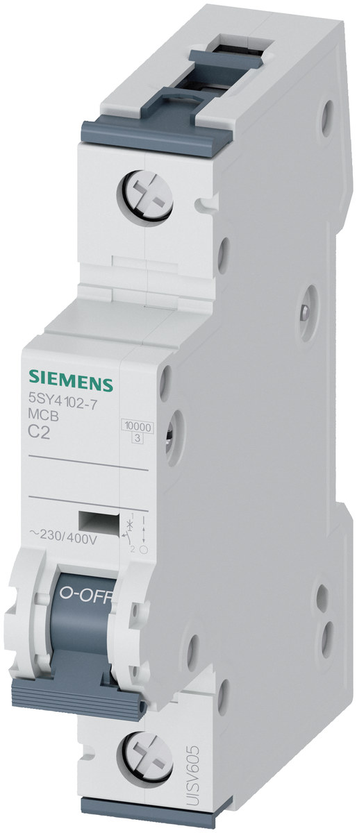Protective circuit breaker Siemens model 5SY41027,  Part number 5SY41027