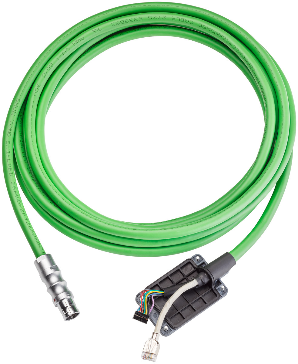 Industrial communication cable Siemens model 6AV21815AF150AX0,  Part number 6AV21815AF150AX0