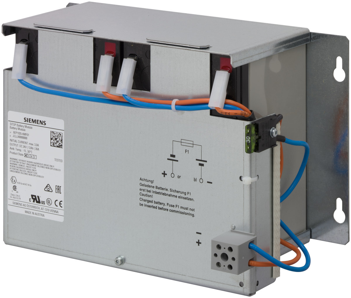 باتری و ماژول ذخیره انرژی UPS Siemens مدل 6EP19356MF01، پارت‌نامبر 6EP19356MF01