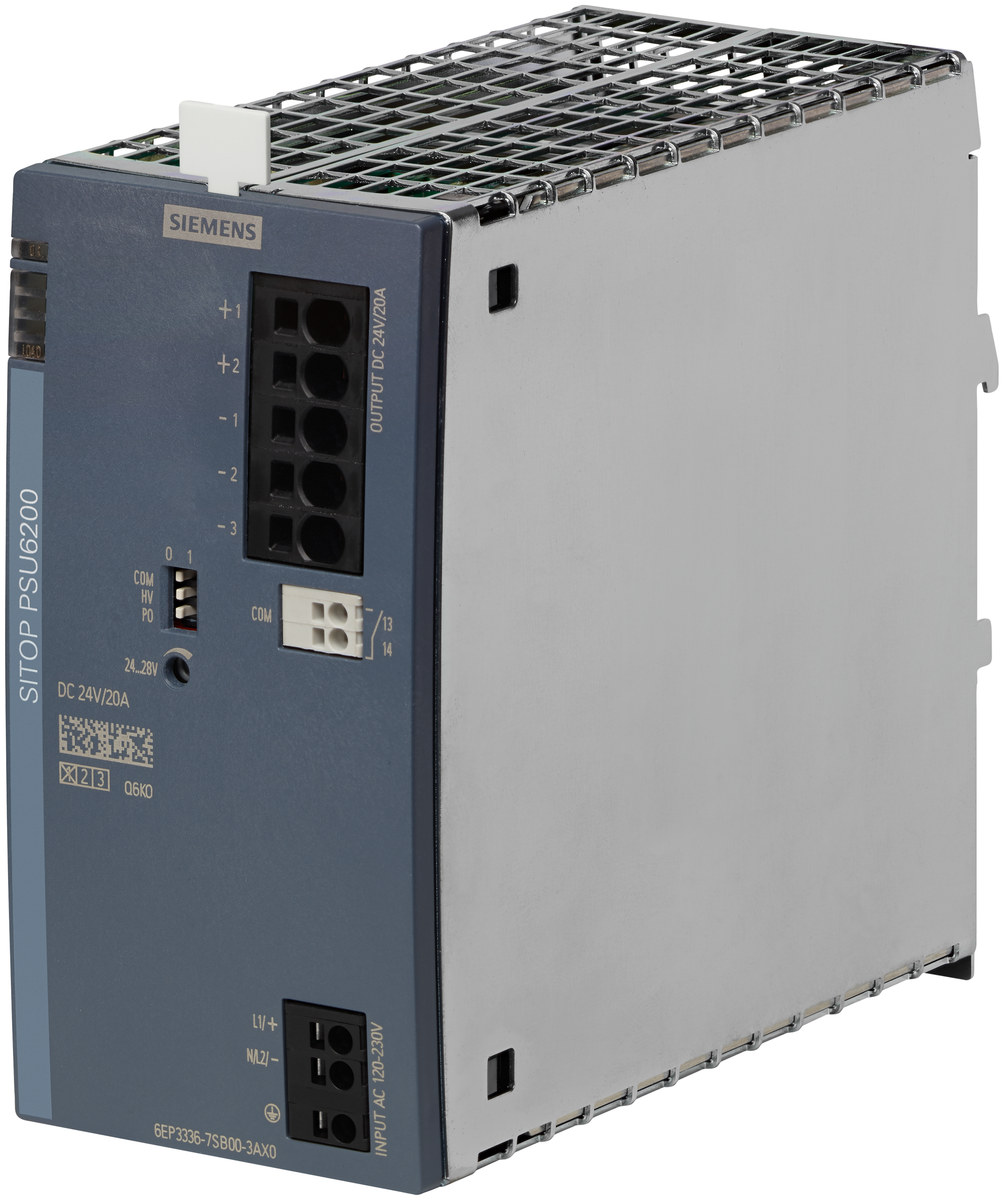 منبع تغذیه صنعتی Siemens مدل 6EP33367SB003AX0، پارت‌نامبر 6EP33367SB003AX0